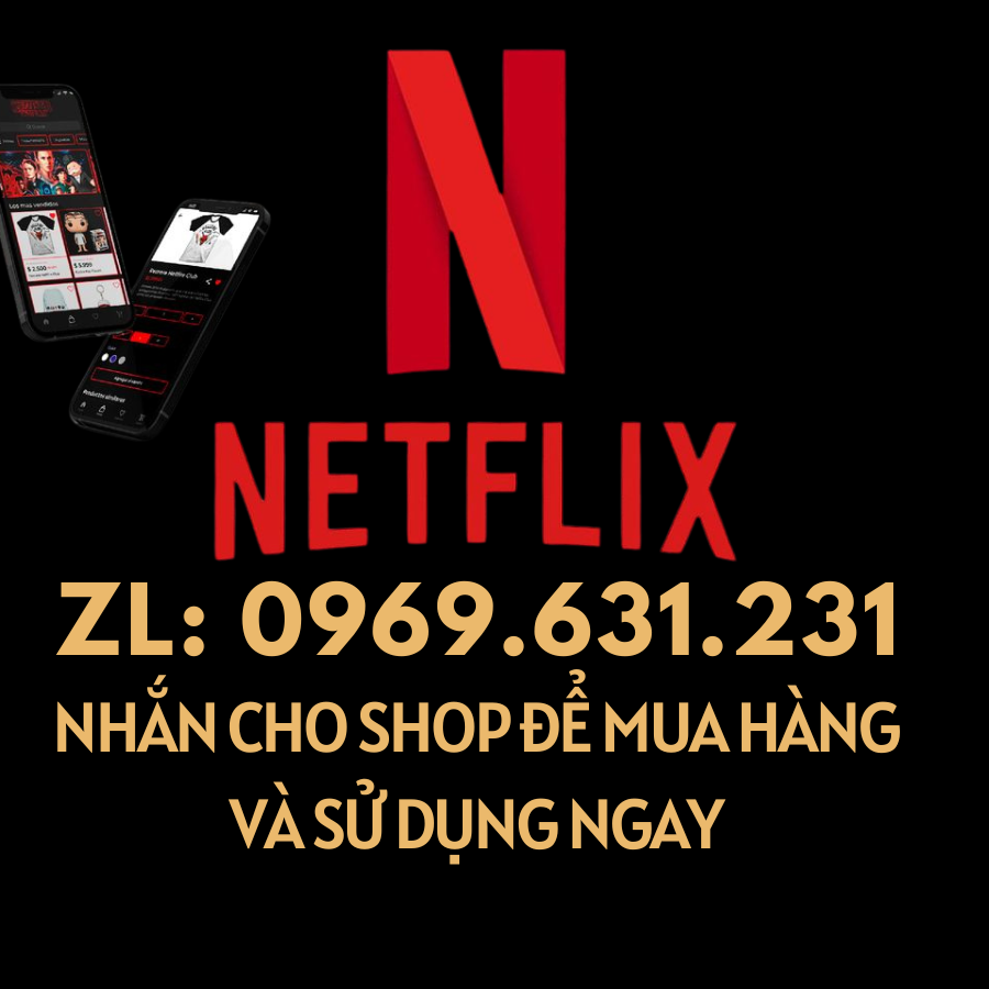 Tài khoản Netflix Premium 4K 1 tháng (Tặng CANVA PRO 1 NĂM)