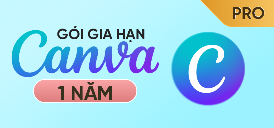 Nâng cấp Canva Pro chính chủ 1 năm