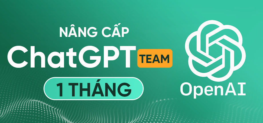 ChatGPT Bussiness team Add 5 thành viên - Chatbot thông minh nhất hiện nay