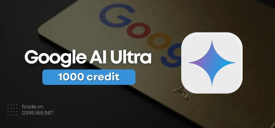 Tai khoản Google AI PRO (1000 Credit VEO 3) 1 tháng